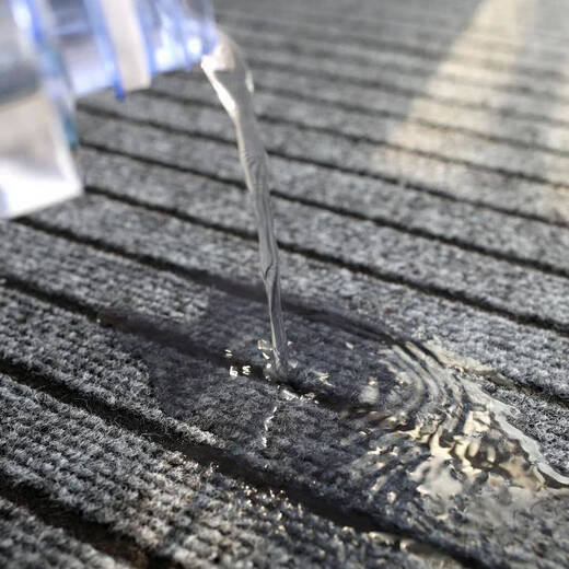 Xuxian kitchen floor mats are water-absorbent, non-slip, oil-resistant, and stain-resistant, household door mats, cuttable mats, carpets, and customizable 80*180cm. Red and black stripes-upgraded thickening