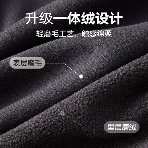 Catman Men's Warm Pants Men's Cashmere Silk Antibacterial Heating Autumn Pants Plus Velvet Coldproof Couple Underwear Cotton Pants 25 Years New Product