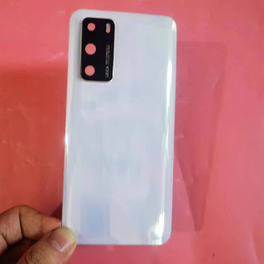 Suitable for Huawei p40 original glass back cover p40pro pure original mobile phone back shell cover rear screen shell original P40 bright black back cover + cooling sticker + tool kit
