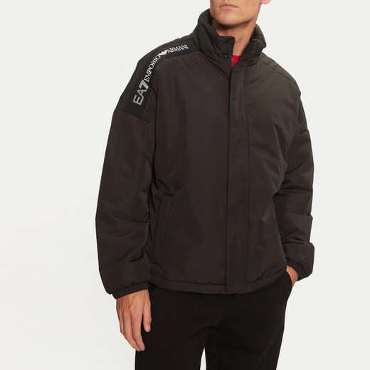 Emporio Armani EA7 Armani Men's Fashionable Warm Cotton Jacket Khaki_1713 XS_(Hong Kong Warehouse)