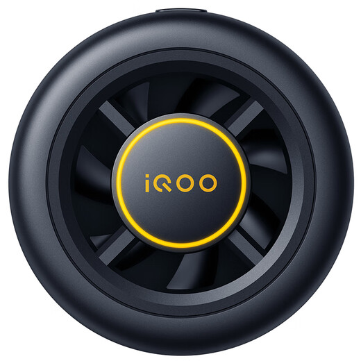 vivoiQOO磁吸散热背夹冰影黑-7℃聚冷散热直播降温神器(内赠引磁片)适配苹果小米华为一加黑鲨努比亚