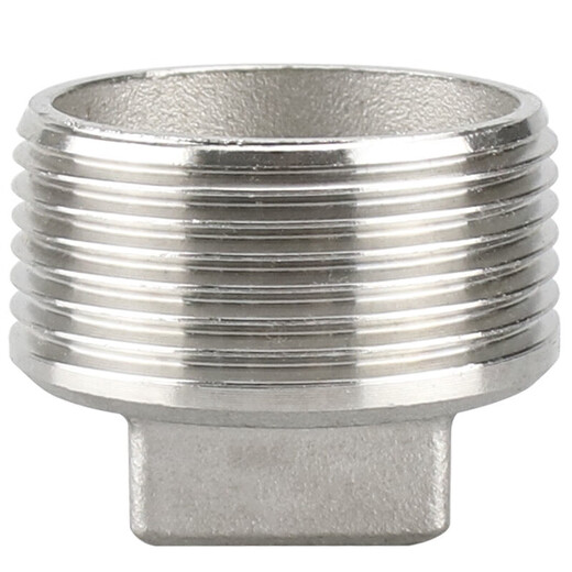 Bingyu 304 enchufe de alambre exterior de acero inoxidable de cuatro esquina de cuatro esquina de cuatro cables de alambre exterior enchufe enchufe de agua enchufe de calefacción de agua Cabeza de agua Sello de tubería DN32-1'1/4 BH-693