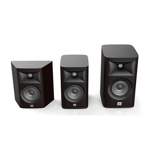 JBLSTUDIO680/690/698家庭影院主音箱客厅落地HiFi发烧音响5.1声道环绕重低音音响播放器 【标准版】STUDIO680一对-黑色