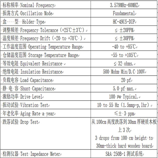Lanshi industrial-grade in-line crystal oscillator, high temperature resistance 32MHZ (100 pieces)