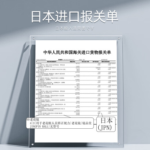 镜品堂老花镜男日本进口防蓝光老花镜女士高清护目镜京东自营旗舰店正品