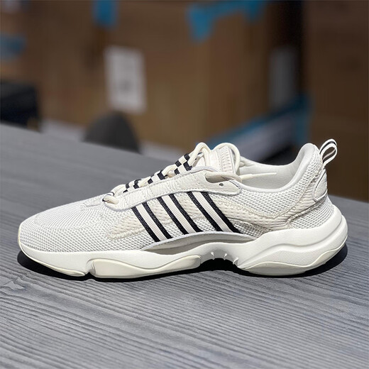 阿迪达斯 （adidas）三叶草男鞋女鞋夏季运动鞋网面透气跑步鞋复古老爹鞋休闲鞋JQ3927 JH7353/白色 40