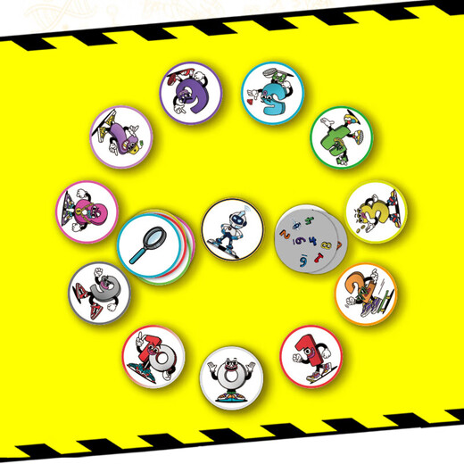 Child Keyi Haikoyi Kinder Puzzle Brettspiel Press 10, um das Spiel gegen Beobachtung und Reaktionskraft mathematischer Operation Spiel Geburtstagsgeschenk Press 10 zu erfassen, um 6 Jahre alt zu erfassen +