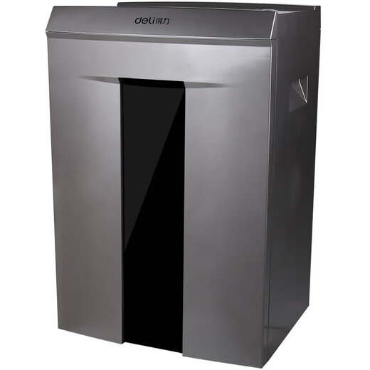 Deli Small Paper Shredder Mini Office à domicile Dédié Business Desktop entièrement automatique Shredder 8 pièces 60 minutes [4 Niveau Confidentiel] 20L-9907 Deli Shredder