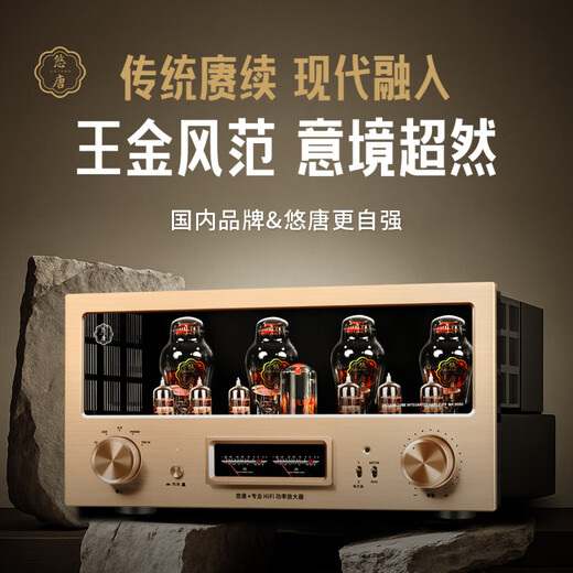 悠唐MK9000胆机功放机发烧级300B电子管功放HiFi高端胆机纯甲类推挽胆机功放 MK9000 300B胆机