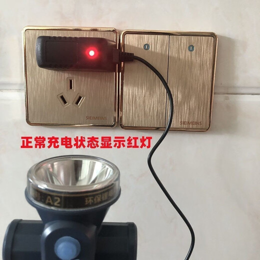 Strong Bright King Head Lamp Lithium Battery Charger Cable USB Dual Hole Split Universal A5 A8 A301 A6 Universal Qinghuo Head Lamp Charger 1A Output