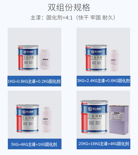 Ral7035 9002 9003 9017 5012 1023 6018 9001 Équipement de machines en polyuréthane peinture RAL5012 Bleu clair 10 kg