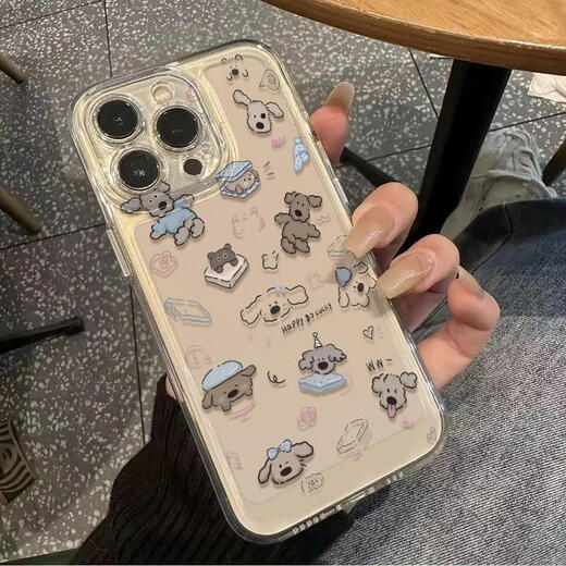 Pupan подходит для Apple 15 Promax Mobile Phone Case Pop Mart Case Case Apple 16 Case Case Casetify Mobile Phone Transparent Soft Shell Jktkkyx693 Play Small iPhone13