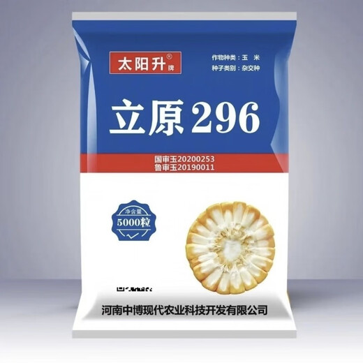 Liyuan 296 corn seeds - white shaft variety - 4400 grains per bag - determine the adaptation area before purchasing 4 bags per bag 4400 seeds per bag