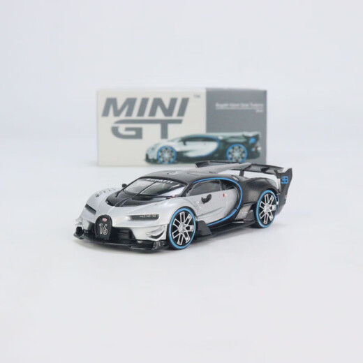 【现货全品】MINI GT 164合金仿真 汽车 模型 兰博 宾利 保时捷 白2677号雪佛兰