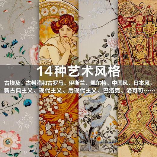 Self-operated World Pattern and Pattern Dictionary 1523 Classic Patterns Written by Elizabeth Willhead Decorative Art Illustrated CITIC Publishing House