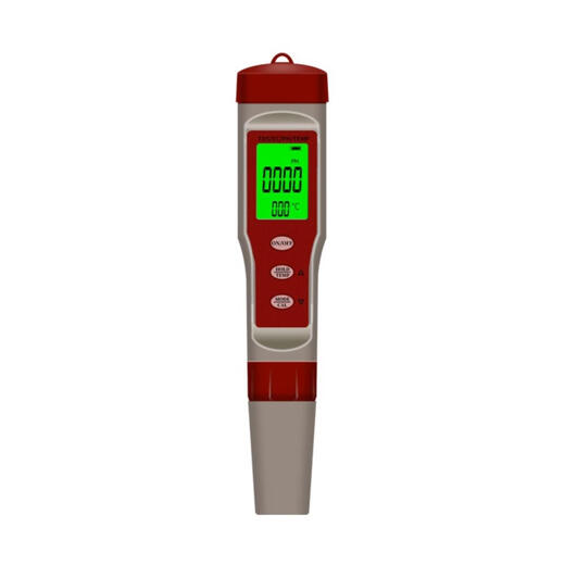 Detección de calidad de agua multifuncional Ph Ph Pen Medidor de acidez TDS Tester Temperatura Salinidad Detección de pescado Flight 9902 EC/PH/Temperatura Tres
