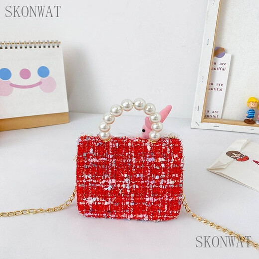 Skonwat nuevo bolso de princesa de moda Internet Celebración pequeña Mini versátil Crossbody Bols