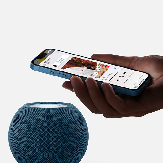 Apple/Apple HomePod mini smart audio Bluetooth speaker-white Apple audio speaker smart home hub