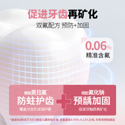狮王（Lion）小狮王儿童奥拉氟牙膏3-6-12岁 含氟防蛀龋齿宝宝护牙膏橙子味50g