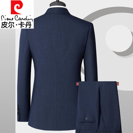 Pier Cardin Free Free Anti-Wrinkle Groom Traje para hombres Profesional de negocios Formal Vestido de novia Traje de alta gama delgado de alta gama L 175