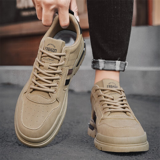 Changxiang Huili Working Shoes Men's Shoes Spring and Summer 2025 New Construction Site Work Labor Protection Shoes Working and Working Anti-slip and Wear-resistant Shoes Men's Khaki [Flagship Model] 42