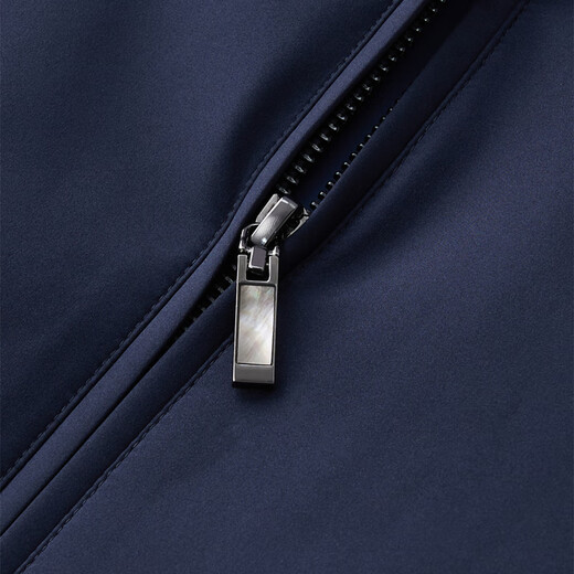 Youngor 2025 new style jacket with liner for men, autumn executive jacket, men's simple and comfortable top, business casual, navy blue 175/96A