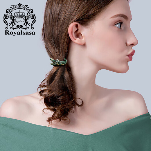 Royal sasa royal salsa headband small crocodile hair band fashion fresh head flower headdress hair accessories hair rope rubber band jewelry