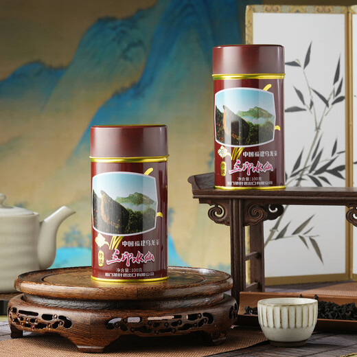 Seeball-Tee drei Druck Narzissen Tee, Rock Tea Fujian Oolong Tee Box XT5835 erstklassig 100g*1 Can