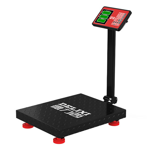 DELIXI ELECTRIC platform scale 150kg electronic scale commercial small precision household weighing express electronic scale 150kg scale