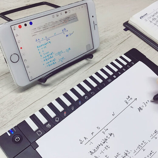 有支笔微课宝纸笔手写板无线连接网上PPT教学投屏直播录制纸屏同步蓝牙连手机平板电脑写字板数位板 汗微微课宝HW79【无线版】