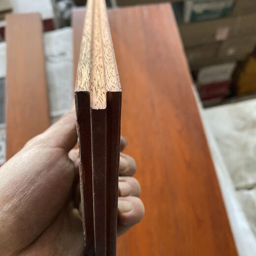 XMSJ pure solid wood log floor longan round bean treatment whole wood household bedroom environmentally friendly straight hair solid wood embossed 9202 1 square meter before shooting contact customer service