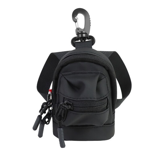 Выбор мастера Мини-кошелек с лямкой для монет Держатель для карт Сумка для наушников Персонализированная маленькая сумка в стиле хип-хоп Сумка через плечо для ключей Мужская модная маленькая сумка черного цвета