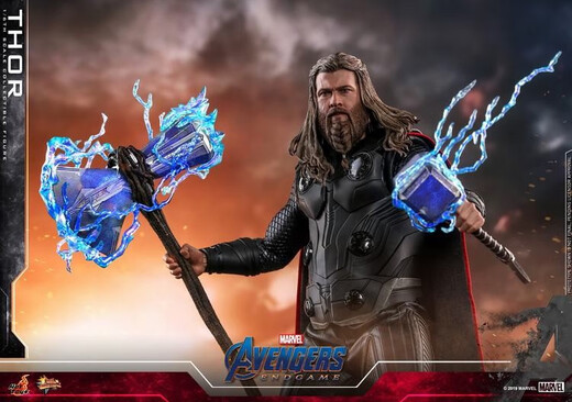 
Youguan HOTTOYS HT 1/6 MMS557 Avengers 4 Fat Thor Thor Fat Thor 8.0 Model Doll Spot New Spot Direct Shipping