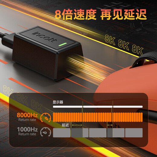 Nuevo producto debut de Incote G23 V2 ratón de micromovimiento intercambiable en caliente deportes electrónicos juegos oficina con cable inalámbrico Bluetooth tres modos 8K ligero mano grande PAW3950/3395 batería de larga duración G23Pro positivo rojo 3950 intercambiable en caliente + firmware competitivo alfombrilla de ratón sin firmware