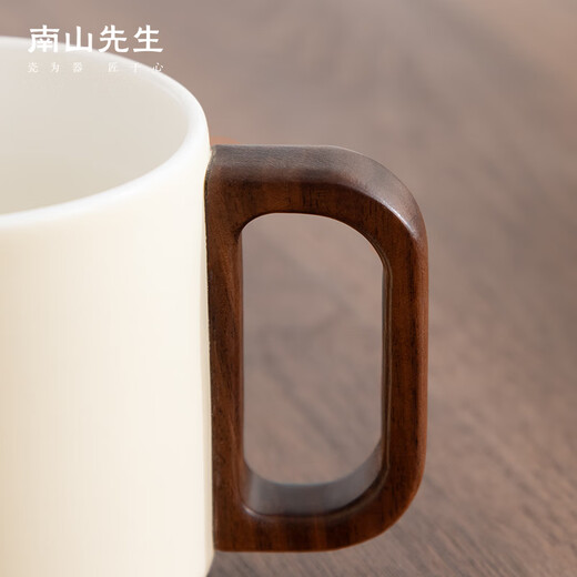 Mr. Nanshan Hanjian coffee cup set household ceramic tea cup with spoon light luxury birthday gift exquisite coffee cup