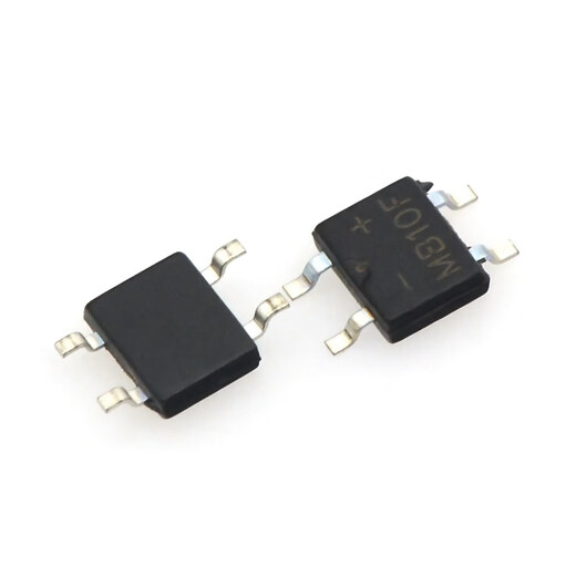 TaoTimeClub SMD MB10F 0.5/0.8A 1000V rectifier bridge stack rectifier (10 pieces)