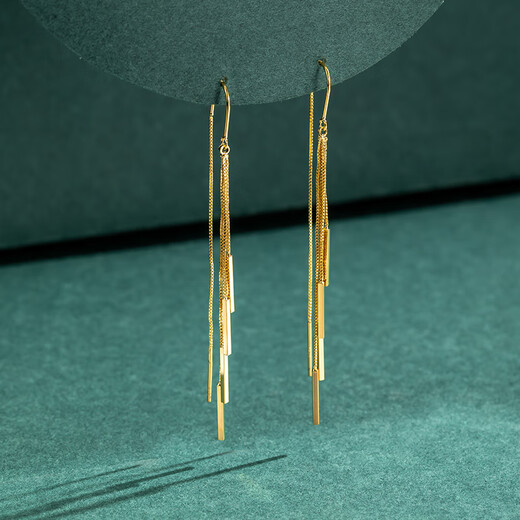 Qlady Tassel Earrings Feminine 925 Silver Needle Earrings Women's Niche Unique High-end Light Luxury Earrings Birthday Gift