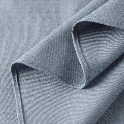 Рубашка YOUNGOR мужская осенне-зимняя мужская рубашка с длинными рукавами из смесовой шерсти рубашка, которую можно стирать в машине, светло-синяя однотонная VLQW119709IBA 40 (175/92A)