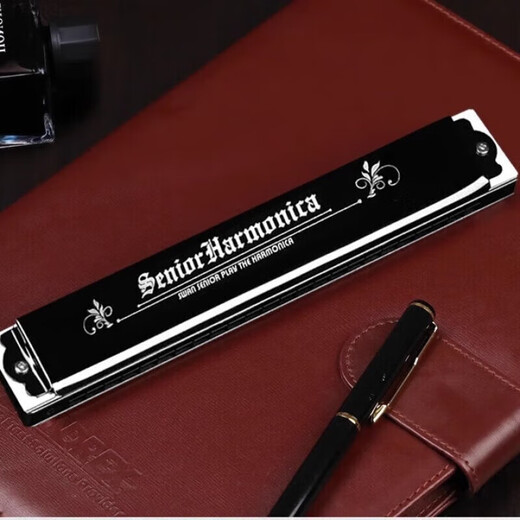 
Swan imported gong 24-hole polyphonic harmonica hall-level high-end adult accent professional performance-level adult gift-giving instrument 24-hole C-tune accent collector's edition hall-level
