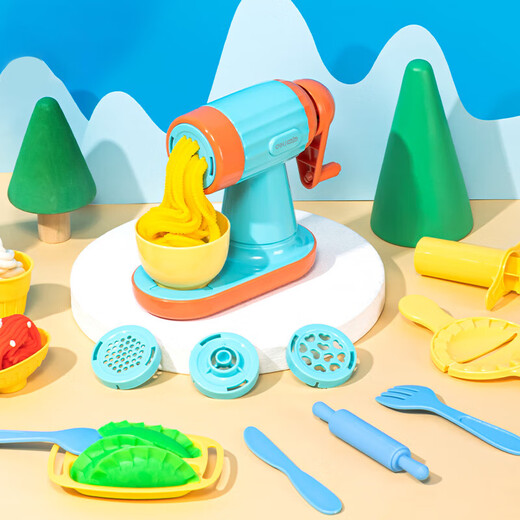 
Deli Colored Clay Noodle Machine Set Colored Clay Plasticine Ultra Light Clay Toys Boys and Girls Handmade DIY Clay Children's School Start Graduation Stationery Birthday Gift