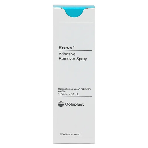 康乐保Brava医用除胶剂12010造口底盘剥离护理附件50ml/瓶 康乐保12010黏胶祛除剂 1瓶