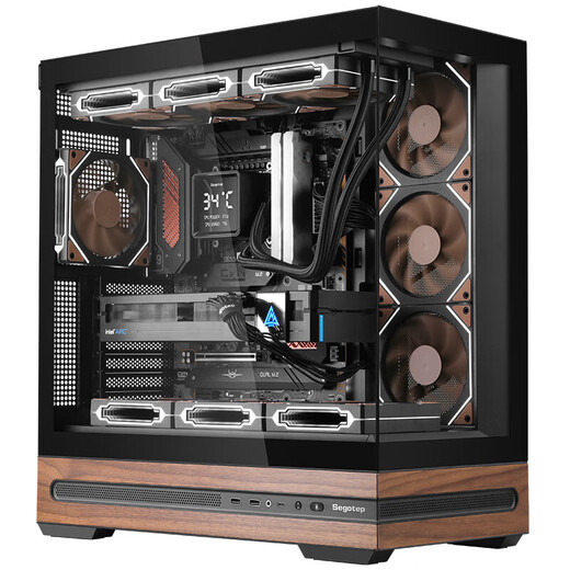 Colorful RTX 5090D 5080 5070 Ti graphics card desktop assembly computer host 265K 14700KF AI designed e-sports game DIY complete machine Configuration 2 RTX 5070 host 265K core display + Colorful Z890M motherboard