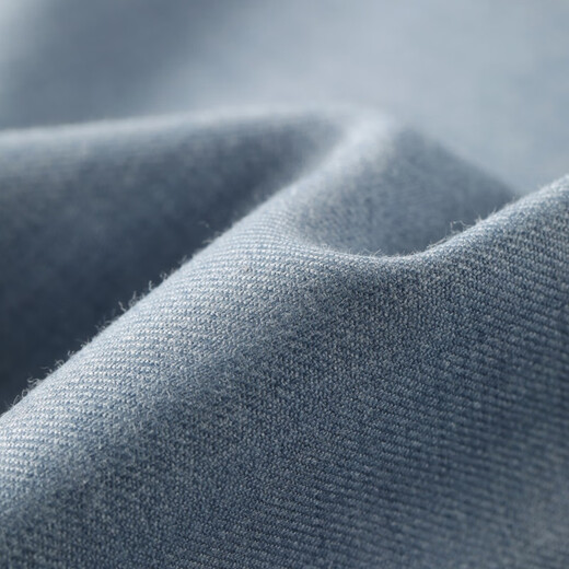 Рубашка YOUNGOR мужская осенне-зимняя мужская рубашка с длинными рукавами из смесовой шерсти рубашка, которую можно стирать в машине, светло-синяя однотонная VLQW119709IBA 40 (175/92A)