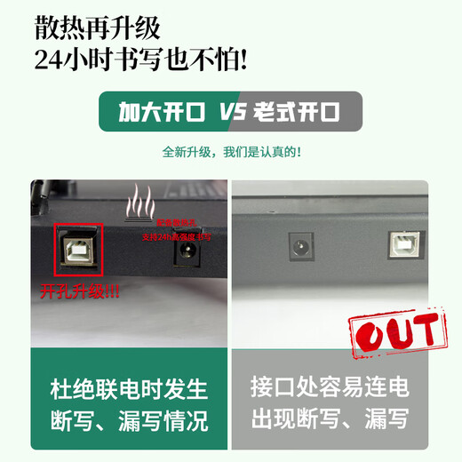 颂博士【2024新款】智能全自动写字机器人仿人手抄笔记写教案打字机 新品首发双倍静音弹力X60 电脑/安卓手机三控