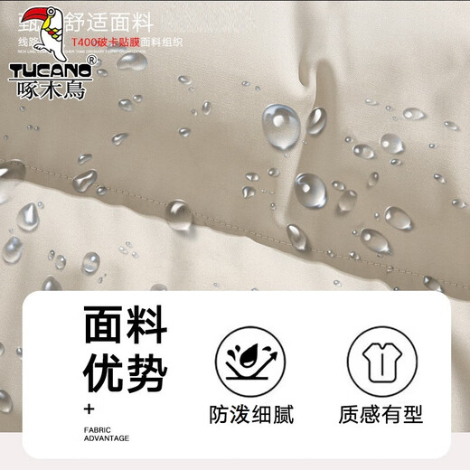 
Woodpecker cotton jacket for men in winter new hooded thickened jacket for men outdoor cotton jacket warm feather velvet cotton jacket for men 9789 gray 3XL [160-175Jin [Jin equals about 0.5 kg]]