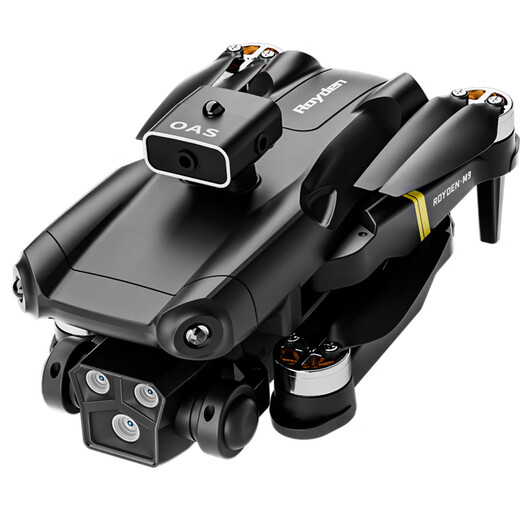 Angepasst an dasselbe Modell des Einstiegsflugzeugs der Big Rin UAV HD Aerial Photography, Kinderspielzeug für Big Zombie Fernbedienungsflugzeug, 6K Dual-Kamera bürstenloser Motor + intelligente Hindernisvermeidung von einem + 1 Elektrischen Gesamt 3 elektrischen Multi-Lade + leicht zu dissinfektion