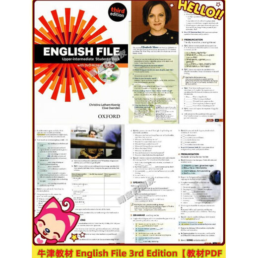 
MB1593 Oxford Textbook English File 3rd Edition [Textbook PDF + Video + Audio Upper-Intermediate