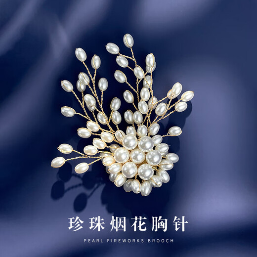 Idel's new brooch, high-end corsage for women, light luxury, high-end temperament, suit pin, coat accessories, birthday gift, brooch gold XZ0536