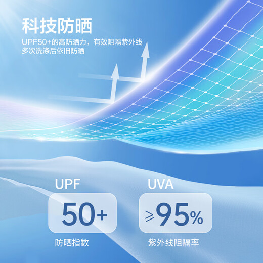 左西儿童防晒衣男童2025新款夏季冰丝防晒服薄外套防紫外线 蓝色 130