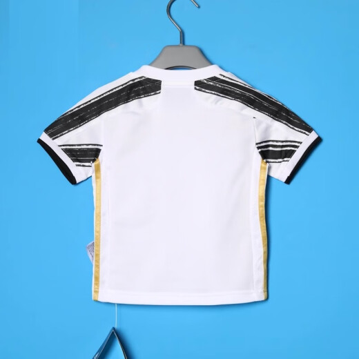 阿迪达斯 （adidas）童装尤文图斯主场童款足球服夏季短袖套装EI9896 104